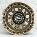 RIN 17X9 5-127 R1 SPORT DX130 MAT BRONZE ML+MAT BRONZE RIVETS ET0 CB83