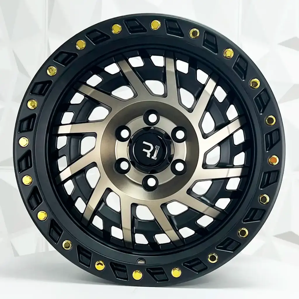 RIN 16X8 6-114.3 R1 SPORT QC1741 MATE BMF+FACE MATE BRONZE ET0 CB66.1