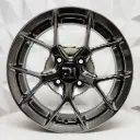 RIN 16X7 5-114.3 R1 SPORT RGW5893 HYPER BLACK ET38 CB73.1