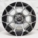 RIN 15X10 6-139.7 R1 SPORT DX656 BLACK MACHINE FACE ET-44 CB10